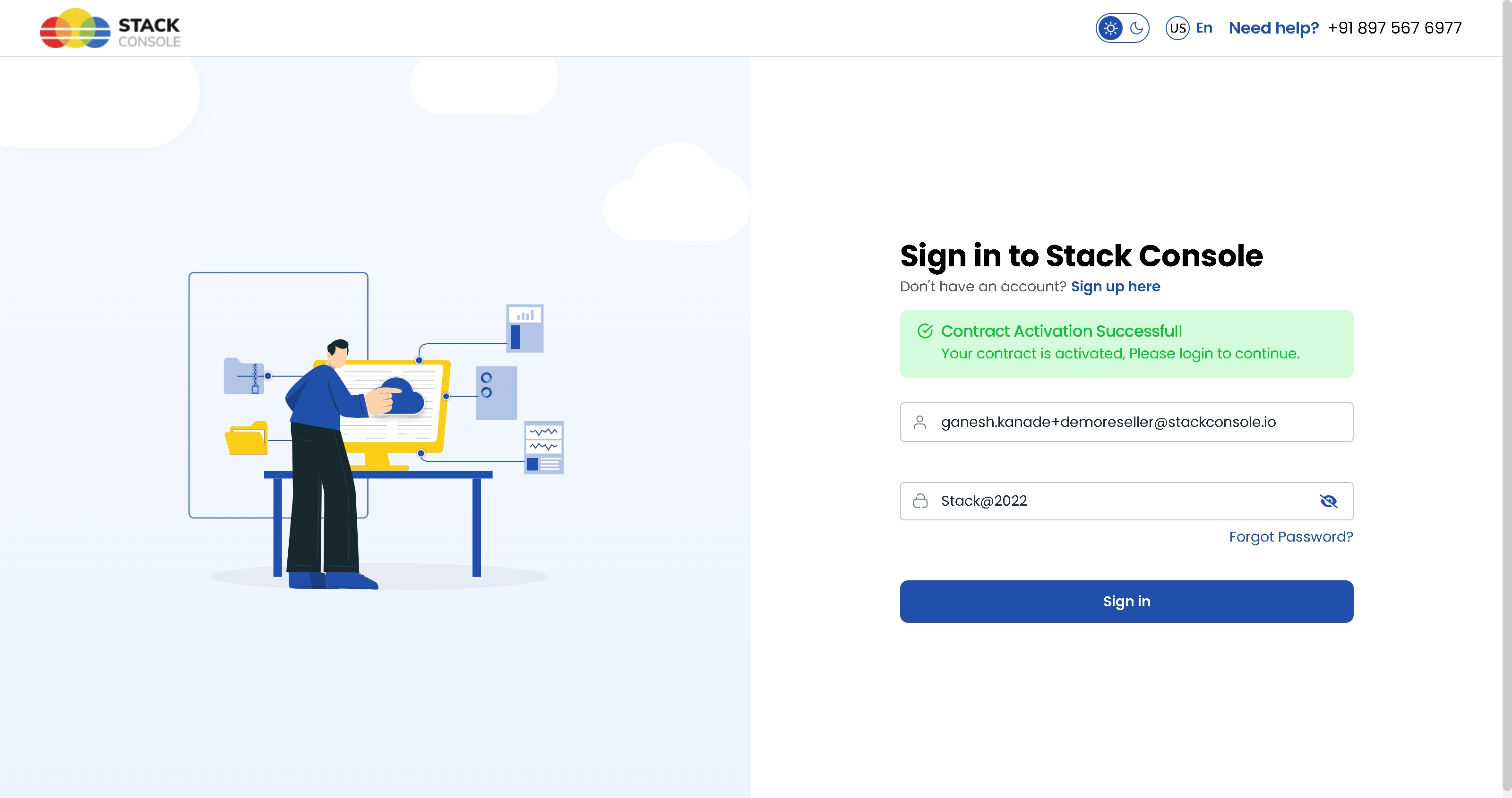 Invite Client Details