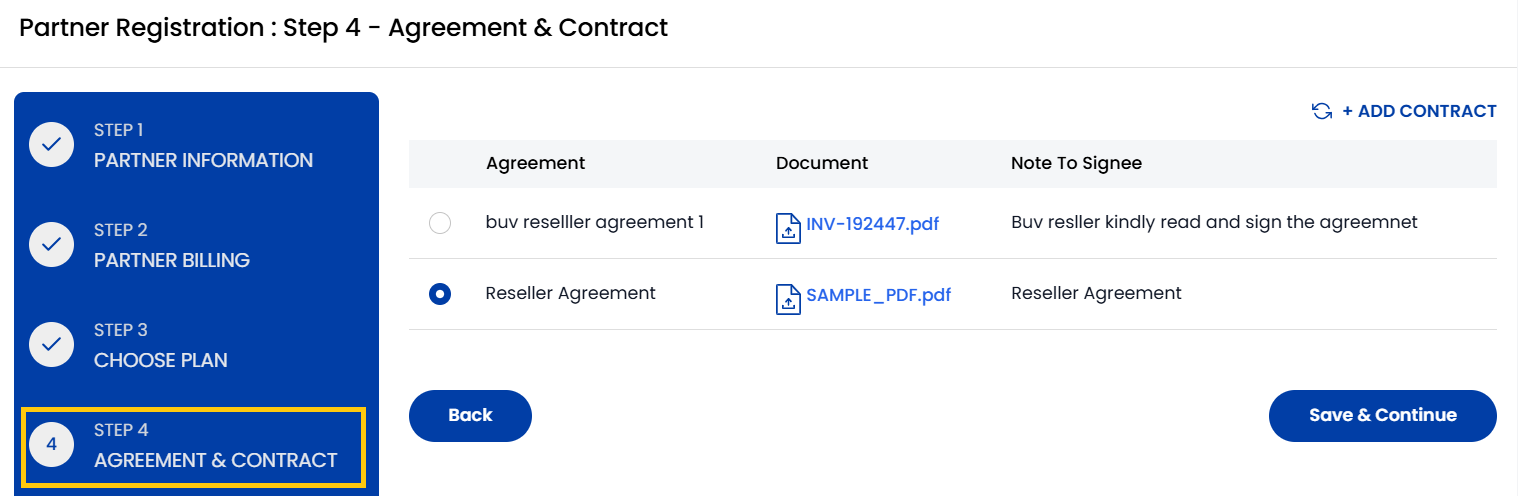 Invite Client Details