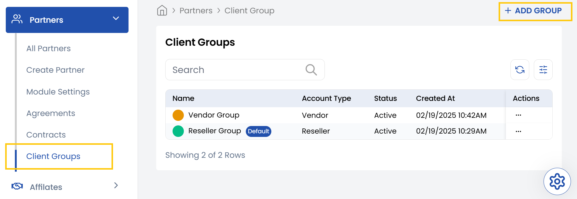 Invite Client Details