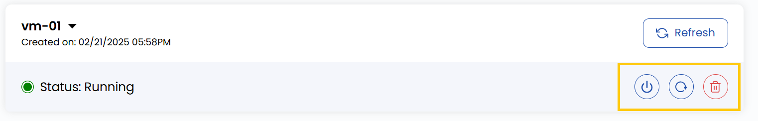 Detailed Action Buttons