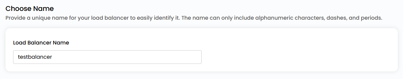 Name Load Balancer