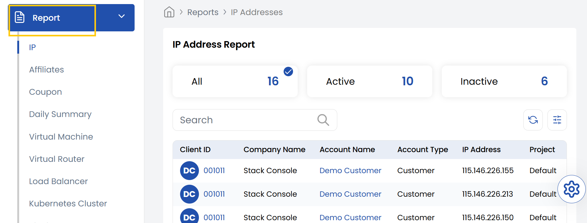 Reports Dashboard Overview