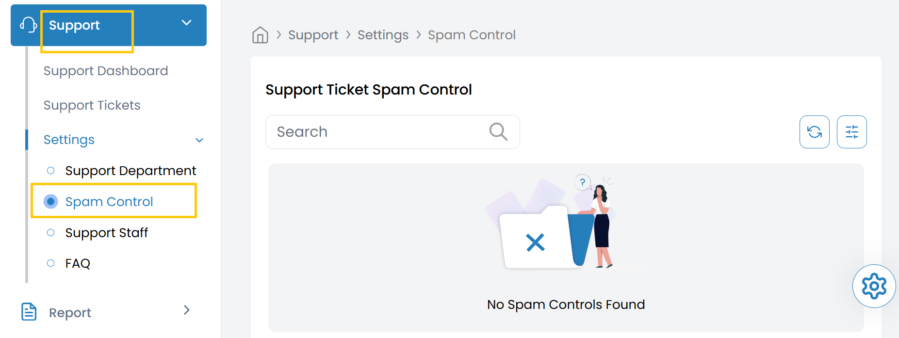 Spam Control