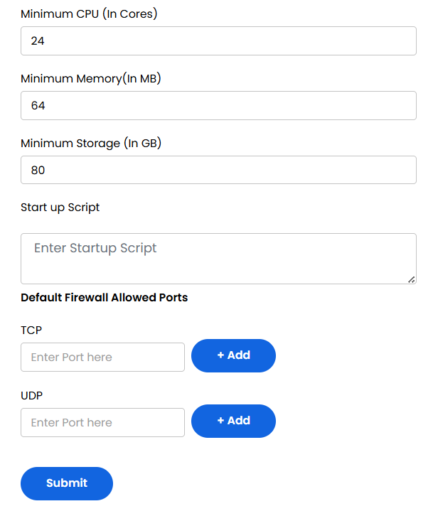 Advanced VMware Settings