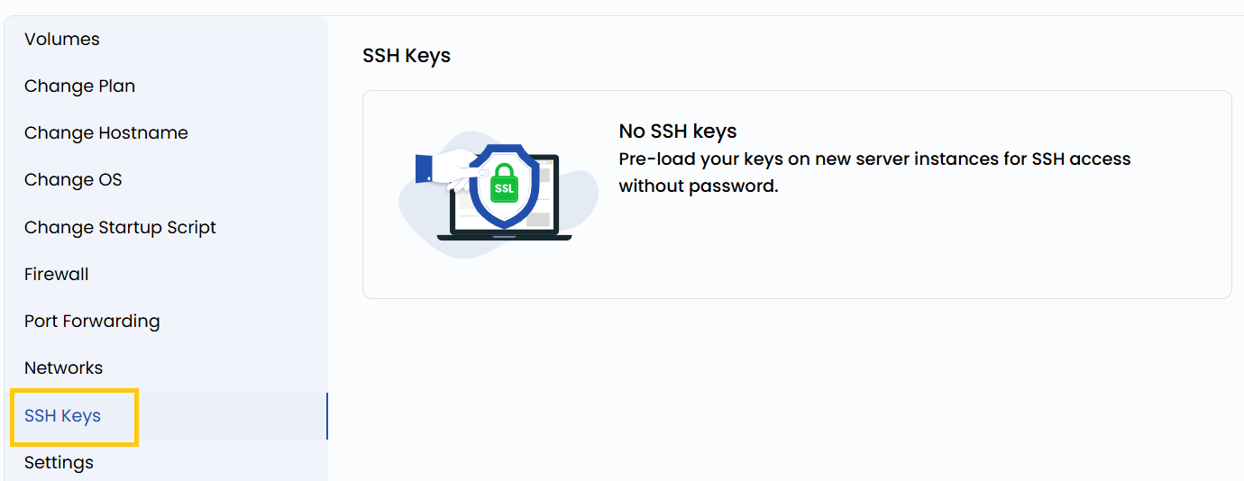 SSH Key Configuration