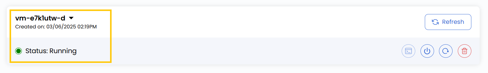 Instance Information