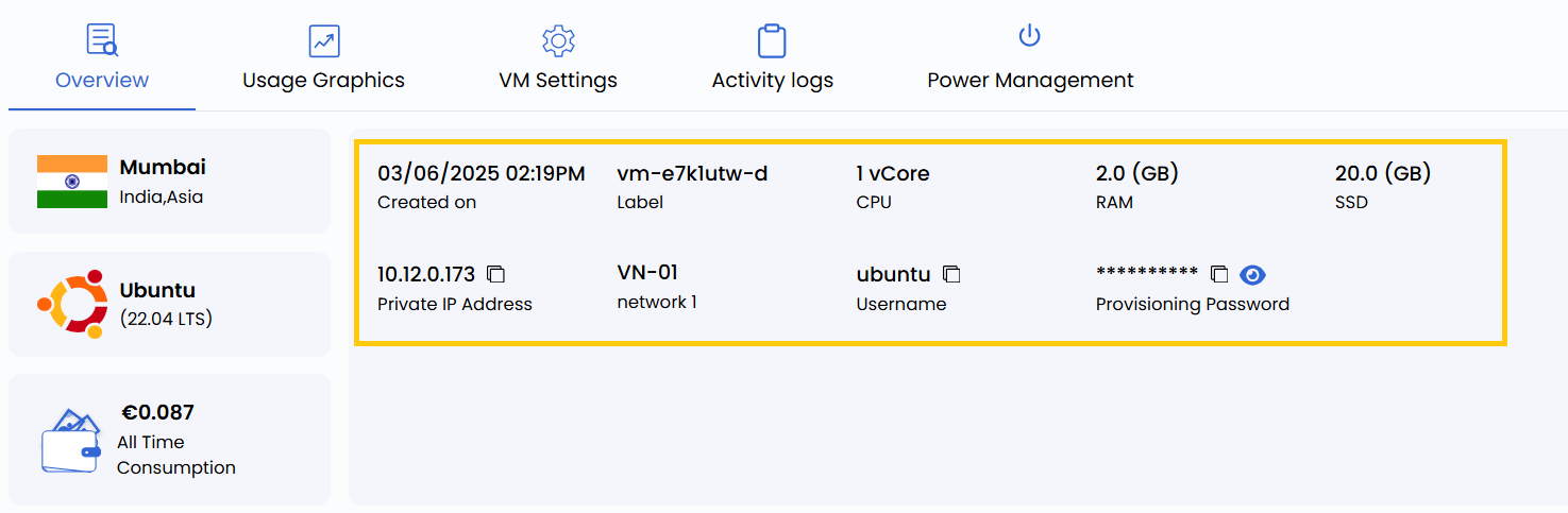 Resource Specifications