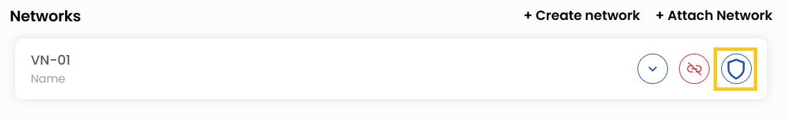 Attach Security Group