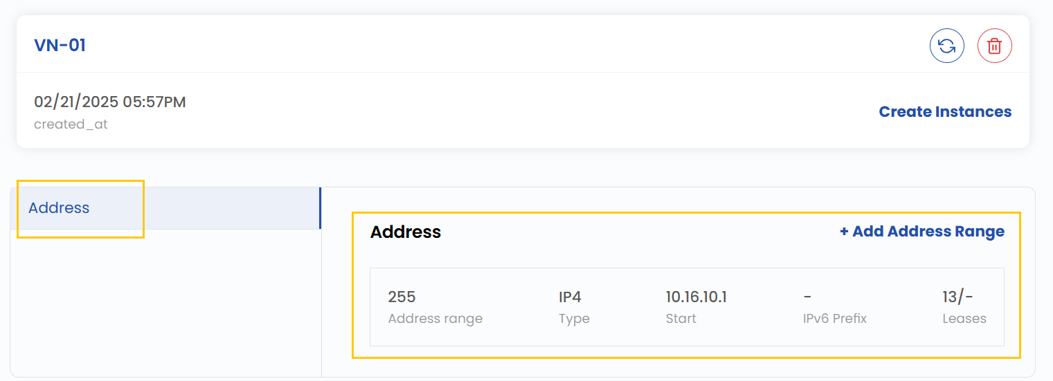 Virtual Network Interface