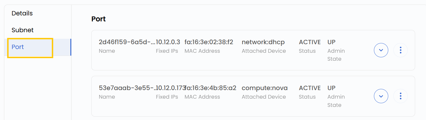 View Virtual Network